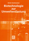 Buchcover Biotechnologie zur Umweltentlastung