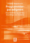Buchcover Programmierparadigmen
