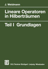 Buchcover Lineare Operatoren in Hilberträumen