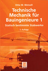 Buchcover Technische Mechanik für Bauingenieure 1