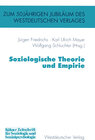 Buchcover Soziologische Theorie und Empirie