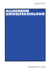 Buchcover Allgemeine UmweltSoziologie