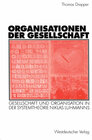 Buchcover Organisationen der Gesellschaft
