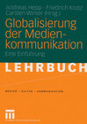 Buchcover Globalisierung der Medienkommunikation