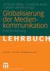Buchcover Globalisierung der Medienkommunikation