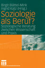 Buchcover Soziologie als Beruf?