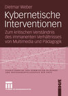 Buchcover Kybernetische Interventionen
