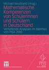 Buchcover Mathematische Kompetenzen von Schülerinnen und Schülern in Deutschland