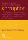 Buchcover Korruption