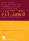 Buchcover Bürgerstiftungen in Deutschland
