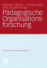 Buchcover Pädagogische Organisationsforschung