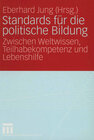 Buchcover Standards für die politische Bildung