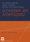 Buchcover Schreiben am Arbeitsplatz