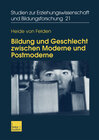 Buchcover Bildung und Geschlecht zwischen Moderne und Postmoderne