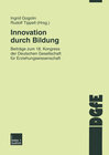 Buchcover Innovation durch Bildung