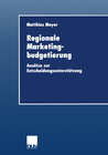 Buchcover Regionale Marketingbudgetierung