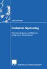 Buchcover Hochschul-Sponsoring