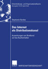 Buchcover Das Internet als Distributionskanal
