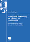 Buchcover Strategische Verknüpfung von Umwelt- und Handelspolitik