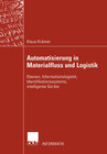 Buchcover Automatisierung in Materialfluss und Logistik