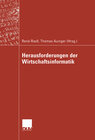 Buchcover Herausforderungen der Wirtschaftsinformatik