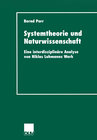 Buchcover Systemtheorie und Naturwissenschaft