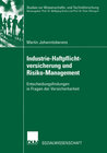 Buchcover Industrie-Haftpflichtversicherung und Risiko-Management