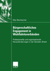 Buchcover Bürgerschaftliches Engagement in Wohlfahrtsverbänden