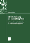 Buchcover Individualisierung und soziale Integration