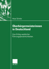 Buchcover Oberbürgermeisterinnen in Deutschland