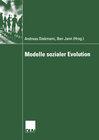 Buchcover Modelle sozialer Evolution