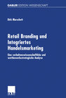 Buchcover Retail Branding und Integriertes Handelsmarketing