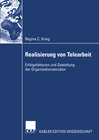 Buchcover Realisierung von Telearbeit