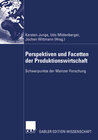 Buchcover Perspektiven und Facetten der Produktionswirtschaft