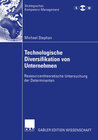 Buchcover Technologische Diversifikation von Unternehmen