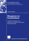 Buchcover Management von Kundenfeedback