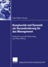 Buchcover Komplexität und Dynamik als Herausforderung für das Management