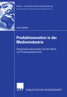 Buchcover Produktinnovation in der Medienindustrie