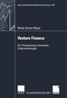 Buchcover Venture Finance
