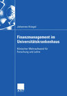 Buchcover Finanzmanagement im Universitätskrankenhaus