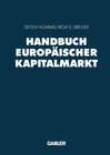Buchcover Handbuch Europäischer Kapitalmarkt