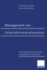 Buchcover Management von Unternehmensnetzwerken