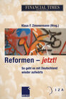 Buchcover Reformen — jetzt!