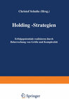 Buchcover Holding-Strategien