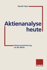Buchcover Aktienanalyse heute