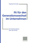 Buchcover Fit für den Generationswechsel im Unternehmen