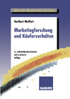 Buchcover Marketingforschung und Käuferverhalten