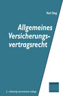 Buchcover Allgemeines Versicherungsvertragsrecht