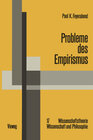 Buchcover Probleme des Empirismus