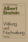 Buchcover Albert Einstein Wirkung und Nachwirkung